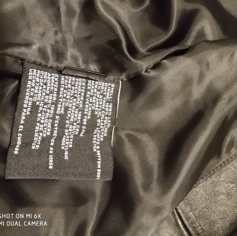 Michael Kors genuine leather jacket XS - Picture 7 of 10